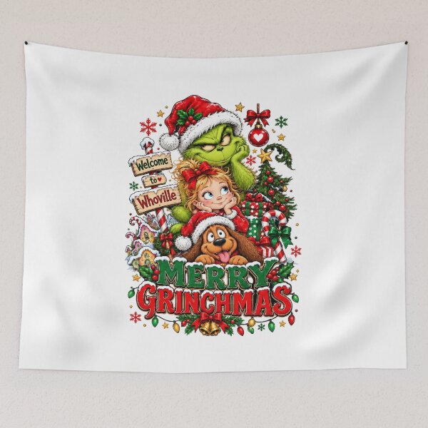 Item preview, Green Holiday Character Christmas designed and sold by RuperDelois.