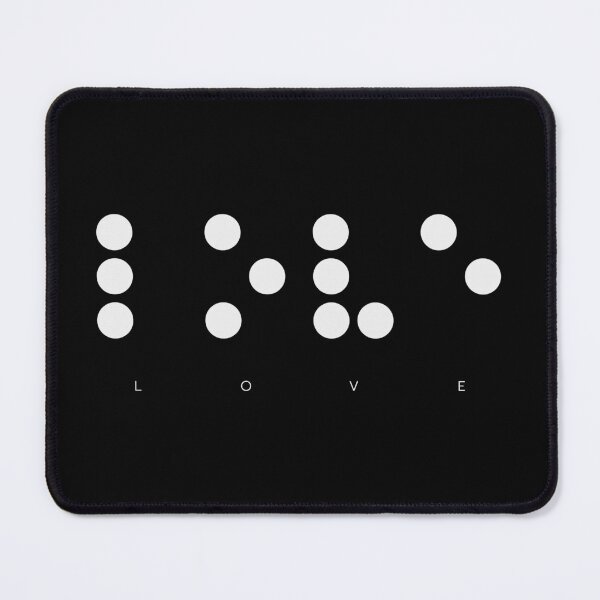 Item preview, Ironic Blind Love - Braille Code designed and sold by offquote. by nttglyphs.