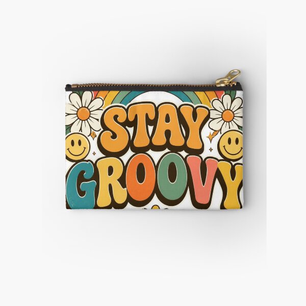 Item preview, Stay Groovy Retro 70s Rainbow Hippie designed and sold by ChotipahArt.