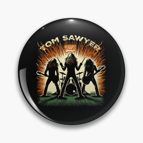 Item preview, TOM SAWYER, Rush band  designed and sold by veraminirap.