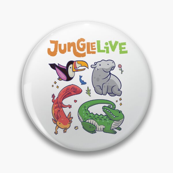 Item preview, Jungle Live Cute Funny Zoo Kids designed and sold by SEW WHAT.