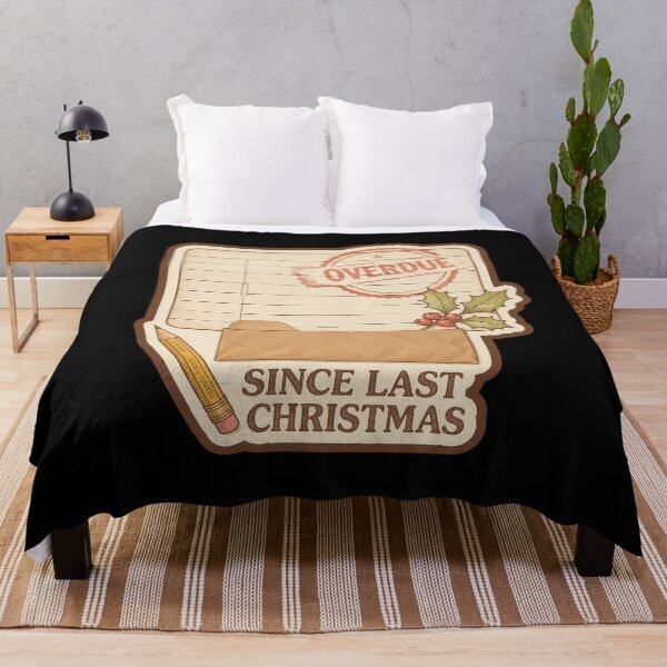 Item preview, Overdue Since Last Christmas - Retro Library designed and sold by TheCalmEdit.