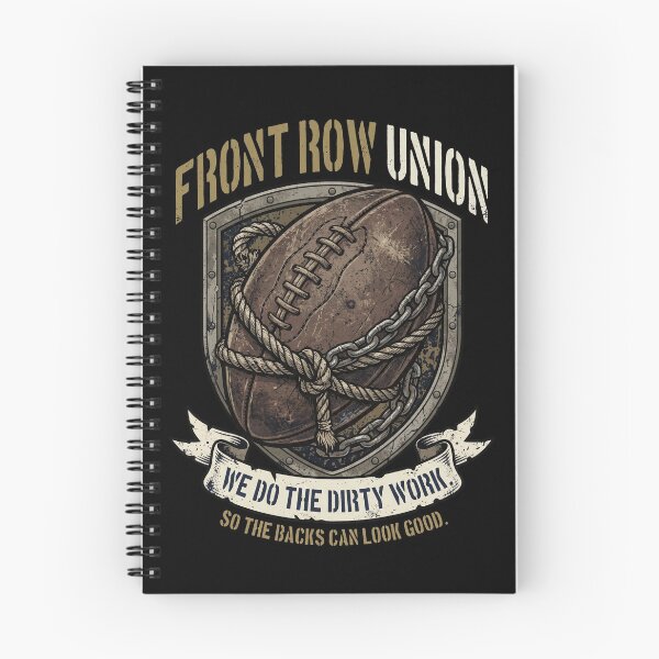 Item preview, Front Row Union – We Do the Dirty Work So the Backs Can Look Good Funny Rugby Forward Pride Art designed and sold by Luminari Creations.