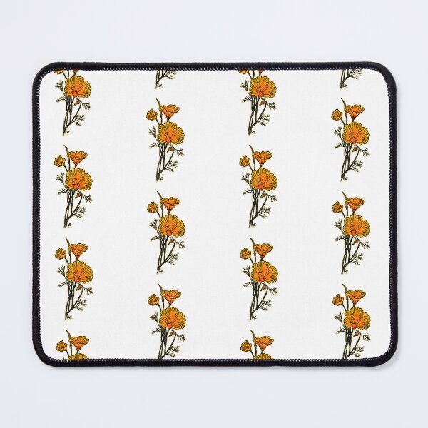 Item preview, Coastal California Poppy Floral Design designed and sold by V Cubed Creations, LLC.