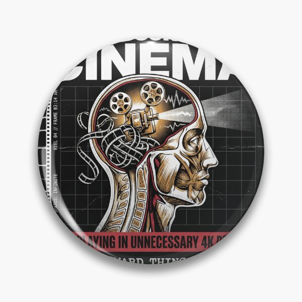 Item preview, The Subconscious Cinema 3 AM Overthinker Director's Cut Retro Film Aesthetic designed and sold by Mircea786.