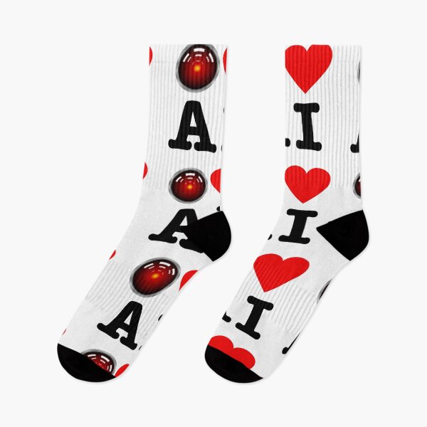 Item preview, HAL Hearts AI designed and sold by Karate Octopus.