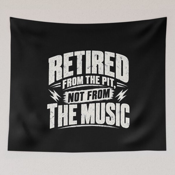 Item preview, Retired from The Pit Not from The Music designed and sold by a-turner-paint.