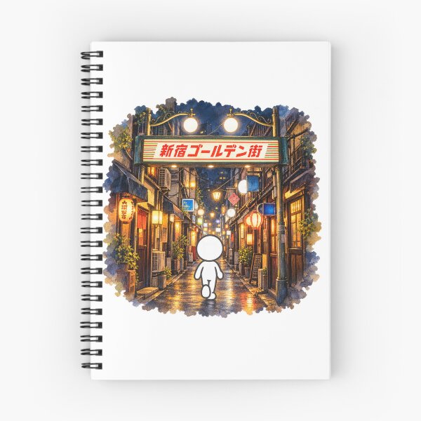 Item preview, Shinjuku Golden Gai Tokyo Nightlife - Retro Alleyway Bar Hopping Pictogram designed and sold by japan-picto.