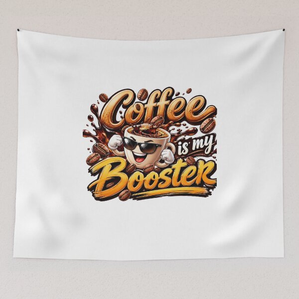 Item preview, Coffee Is My Booster designed and sold by GoodPlaceToShop.
