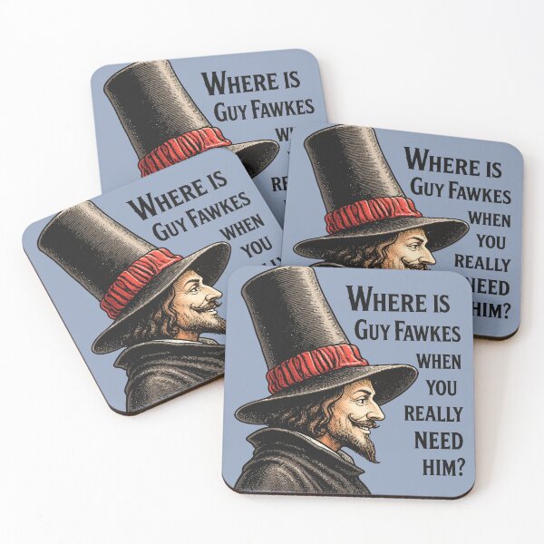 Item preview, Where Is Guy Fawkes When You Really Need Him designed and sold by taiche.