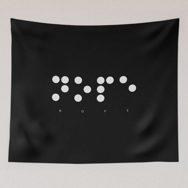 Item preview, Ironic NOPE - Braille Code designed and sold by offquote. by nttglyphs.
