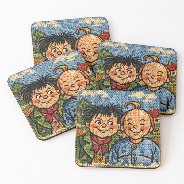 Item preview, Max and Moritz knitting patterns, funny boys, literary classics designed and sold by Mauswohn.