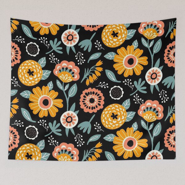 Item preview, Night Flowers designed and sold by ViaARTfactory.
