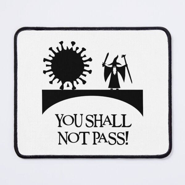 Item preview, Covid Shall Not Pass designed and sold by angelinalkio.