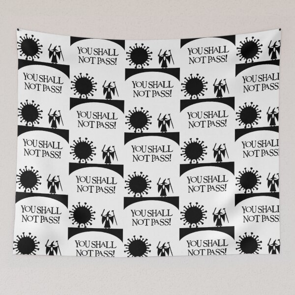Item preview, Covid Shall Not Pass designed and sold by angelinalkio.
