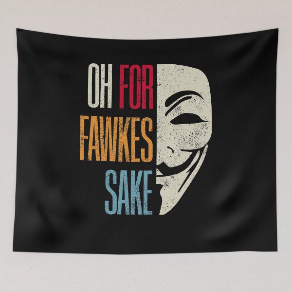 Item preview, OH FOR FAWKES SAKE | BONFIRE NIGHT | GUY FAWKES DAY | Remember The Fifth Of November designed and sold by justypun.