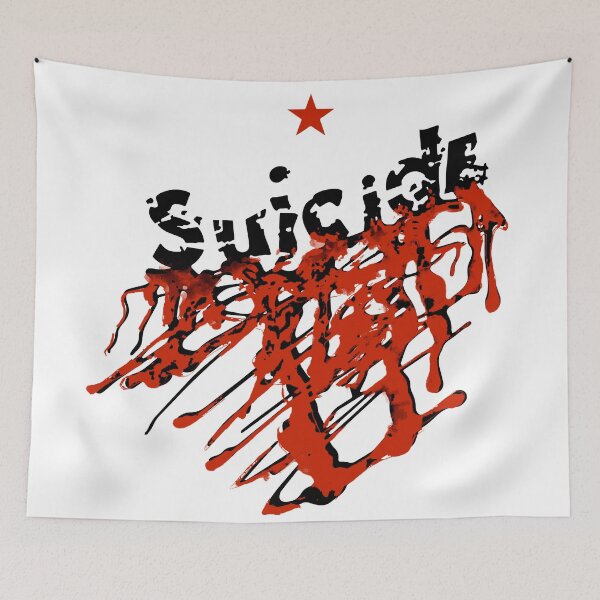 Item preview, Suicide | 1977 Debut Tribute Album | Electronic Music | Black Red Version designed and sold by parissiArt.