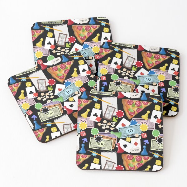 Item preview, Game Night Board Games Snacks Party designed and sold by idovedesign.