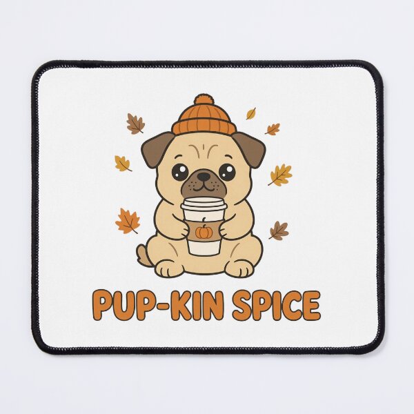 Item preview, Pup-kin Spice Pug designed and sold by DogTiredbyPeter.