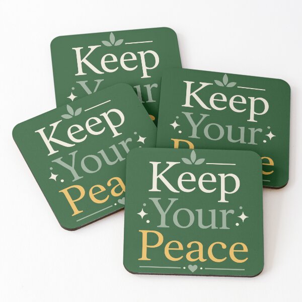Item preview, Keep Your Peace designed and sold by rejowan-arts.