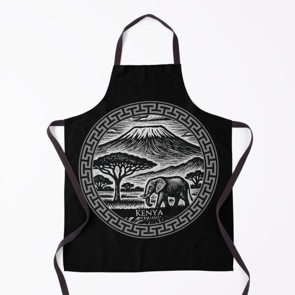 Item preview, Kenya Vintage Woodcut Art designed and sold by Thistle-TShop.
