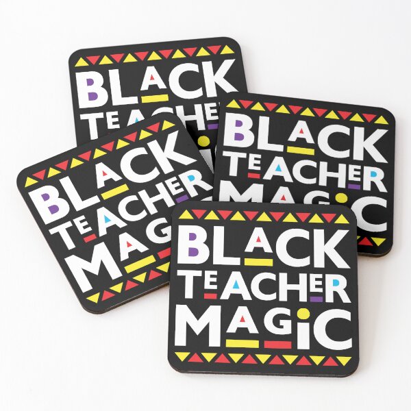 Item preview, Black Teacher Magic African Inspired Educator Pride designed and sold by Eh Plus Designs.