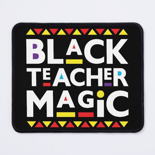 Item preview, Black Teacher Magic African Inspired Educator Pride designed and sold by Eh Plus Designs.