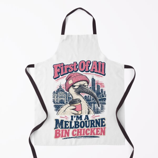 Item preview, First Of All Melbourne Bin Chicken Coffee City designed and sold by Yellowriversss.