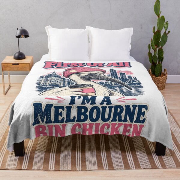 Item preview, First Of All Melbourne Bin Chicken Coffee City designed and sold by Yellowriversss.