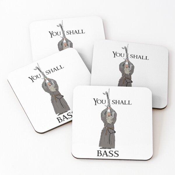 Item preview, Gandalf You Shall Bass designed and sold by angelinalkio.