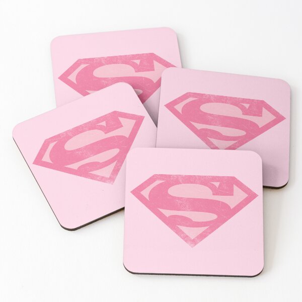 Item preview, Superman Logo - Pink Distressed designed and sold by Pop-T.