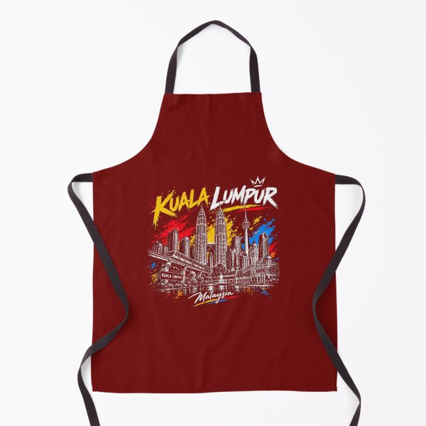 Item preview, Kuala Lumpur Malaysia Vintage Travel Streetwear Design designed and sold by shahrone.