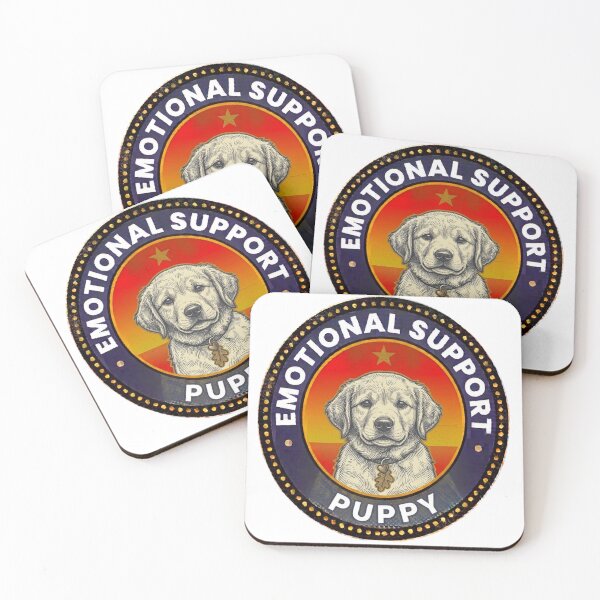 Item preview, Mind Empowerment Emotional Support Puppy Badge designed and sold by Mind Empowerment Designs.