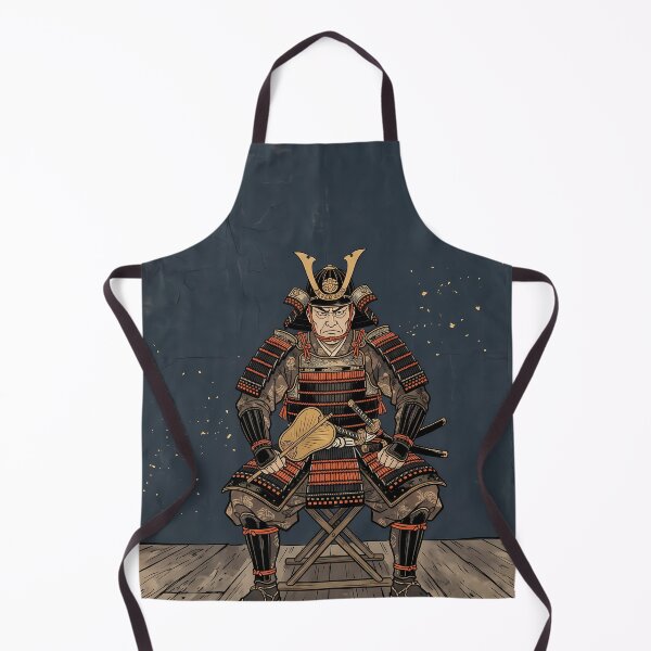 Artikelvorschau, Samurai-Kommandant mit Kriegsfächer Gunbai entworfen und verkauft von TokyoUkiyoHouse.