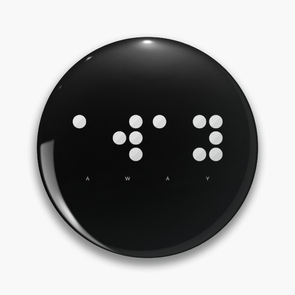 Item preview, Ironic AWAY - Braille Code designed and sold by offquote. by nttglyphs.