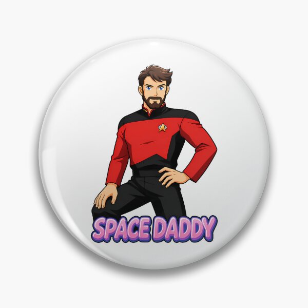 Item preview, Space Daddy Riker designed and sold by opefultinen.