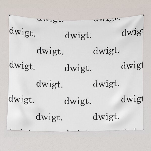 Item preview, Dwigt. - Threat Level Midnight designed and sold by martinmatale.