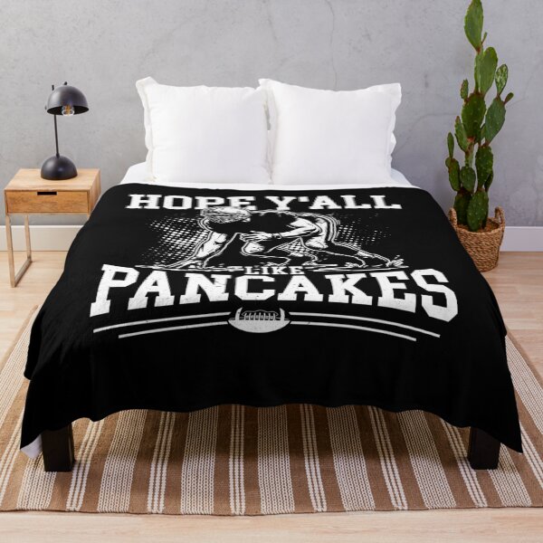 Item preview, Hope Y'All Like Pancakes Offensive lineman Football His/Her designed and sold by Hns Trending.