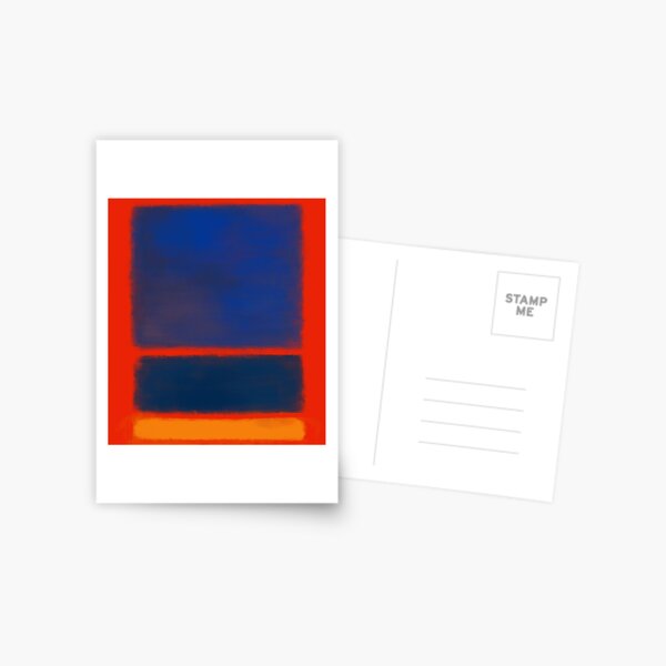 Rothko Inspired #7 Postcard