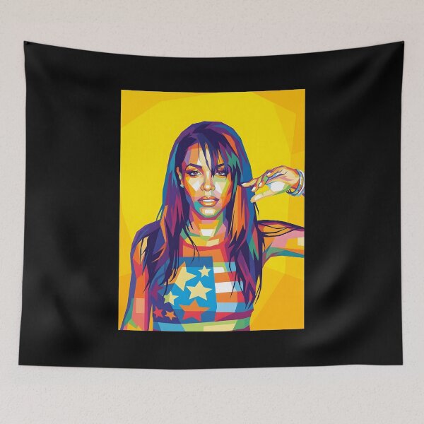 Item preview, Aaliyah Pop Art designed and sold by Kindcorner.