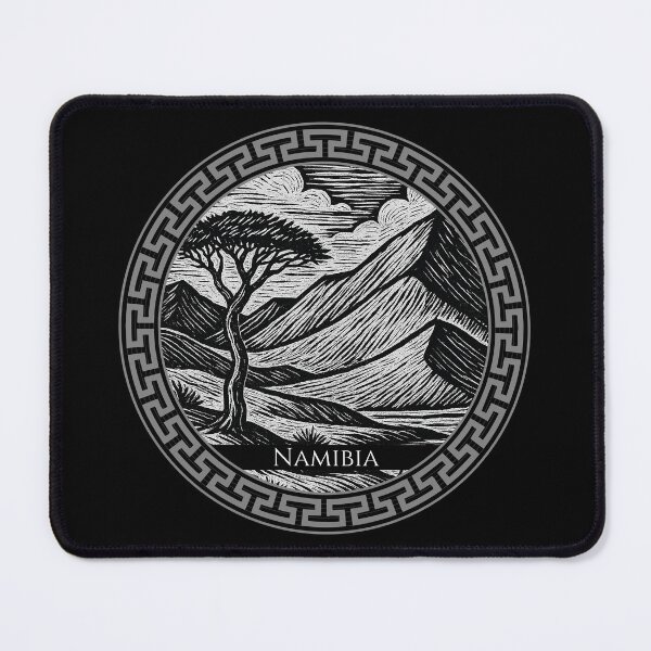 Item preview, Namibia Vintage Woodcut Art designed and sold by Thistle-TShop.