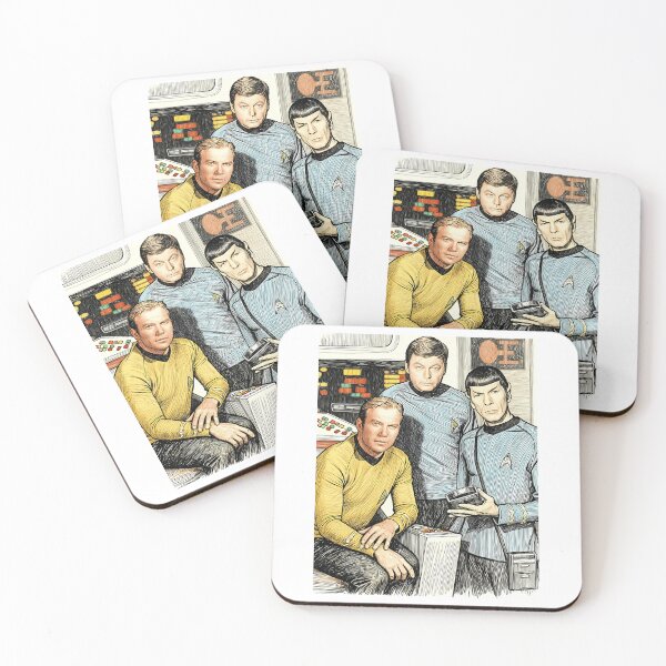Item preview, Star Trek Captain Kirk Mr Spock And Dr Mccoy designed and sold by opefultinen.