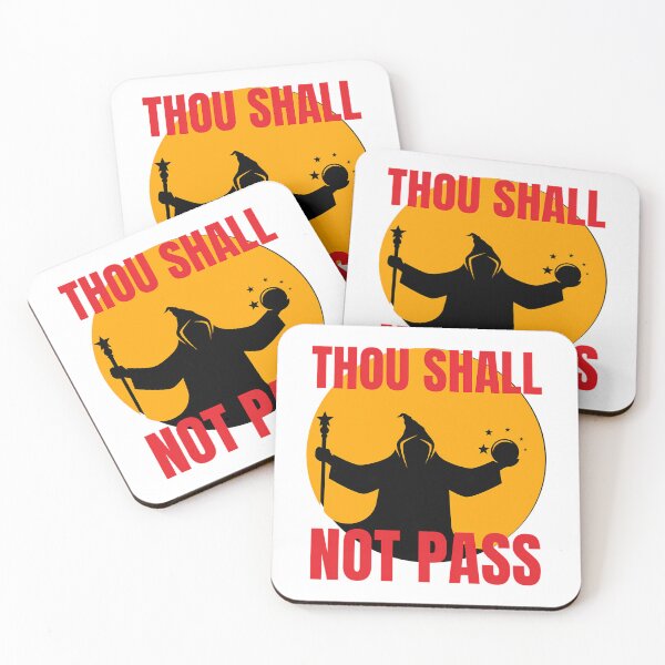 Item preview, Thou Shall Not Pass designed and sold by angelinalkio.