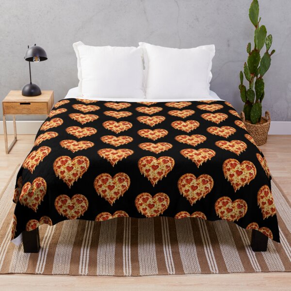 Item preview, Melting Pepperoni Pizza Heart Funny Food Art designed and sold by HEARTSIGNAL.