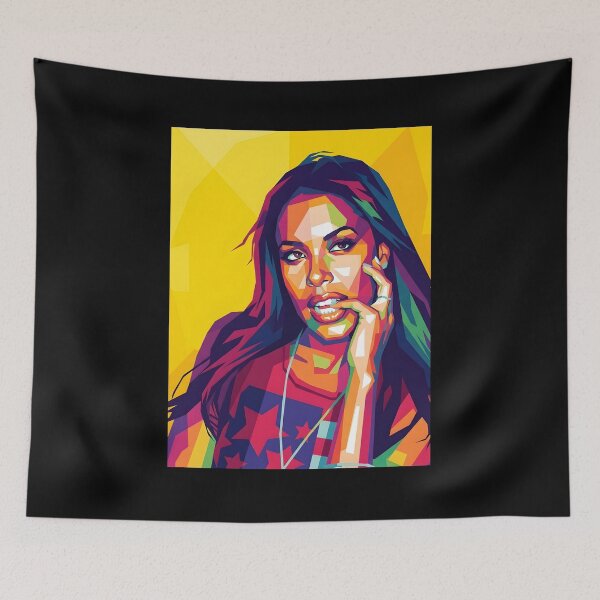 Item preview, Aaliyah Pop Art designed and sold by Kindcorner.