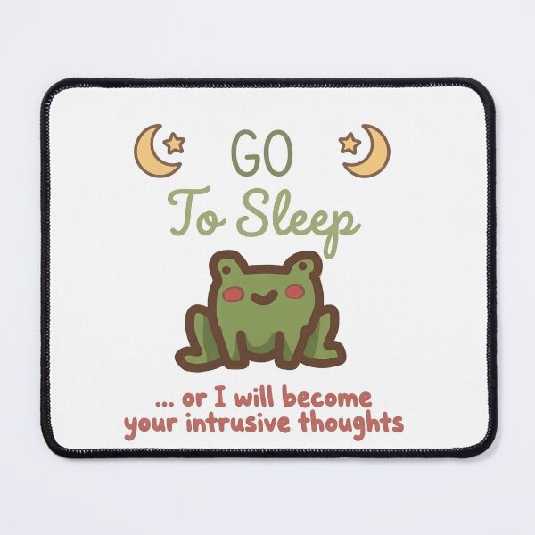 Item preview, Go To Sleep Frog designed and sold by LilypadLogic.