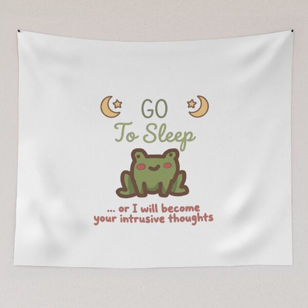 Item preview, Go To Sleep Frog designed and sold by LilypadLogic.