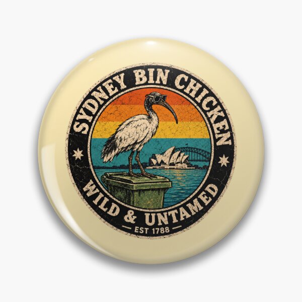 Item preview, Sydney Bin Chicken Wild Untamed Opera Harbour Sunset designed and sold by Yellowriversss.