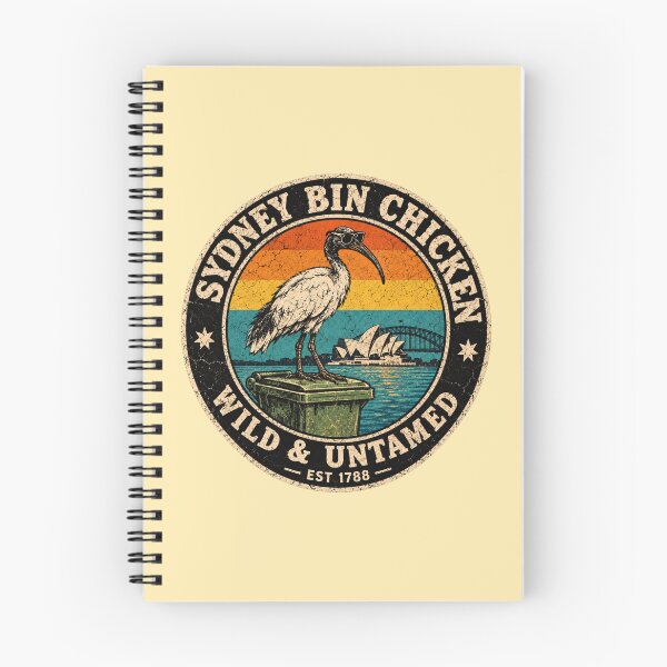Item preview, Sydney Bin Chicken Wild Untamed Opera Harbour Sunset designed and sold by Yellowriversss.