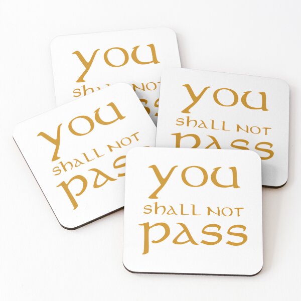 Item preview, You Shall Not Pass designed and sold by angelinalkio.